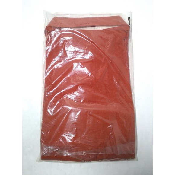 Ely & Walker Men’s Sz L Orange Half Sleeve Button Up Shirt Permanent Press - Picture 4 of 4